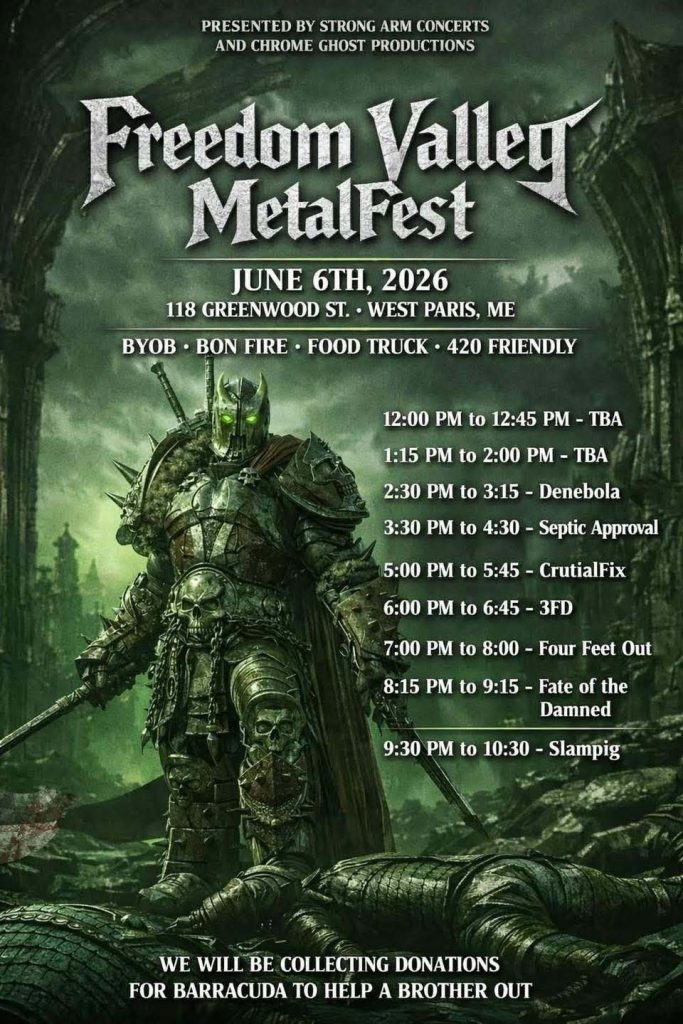 freedom valley metal fest